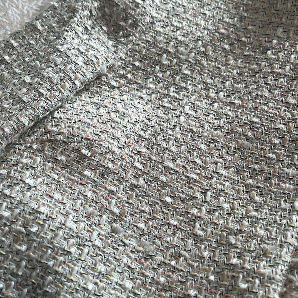 H&M Cream Blazer with Textured Knit Design - Picture 7 of 9